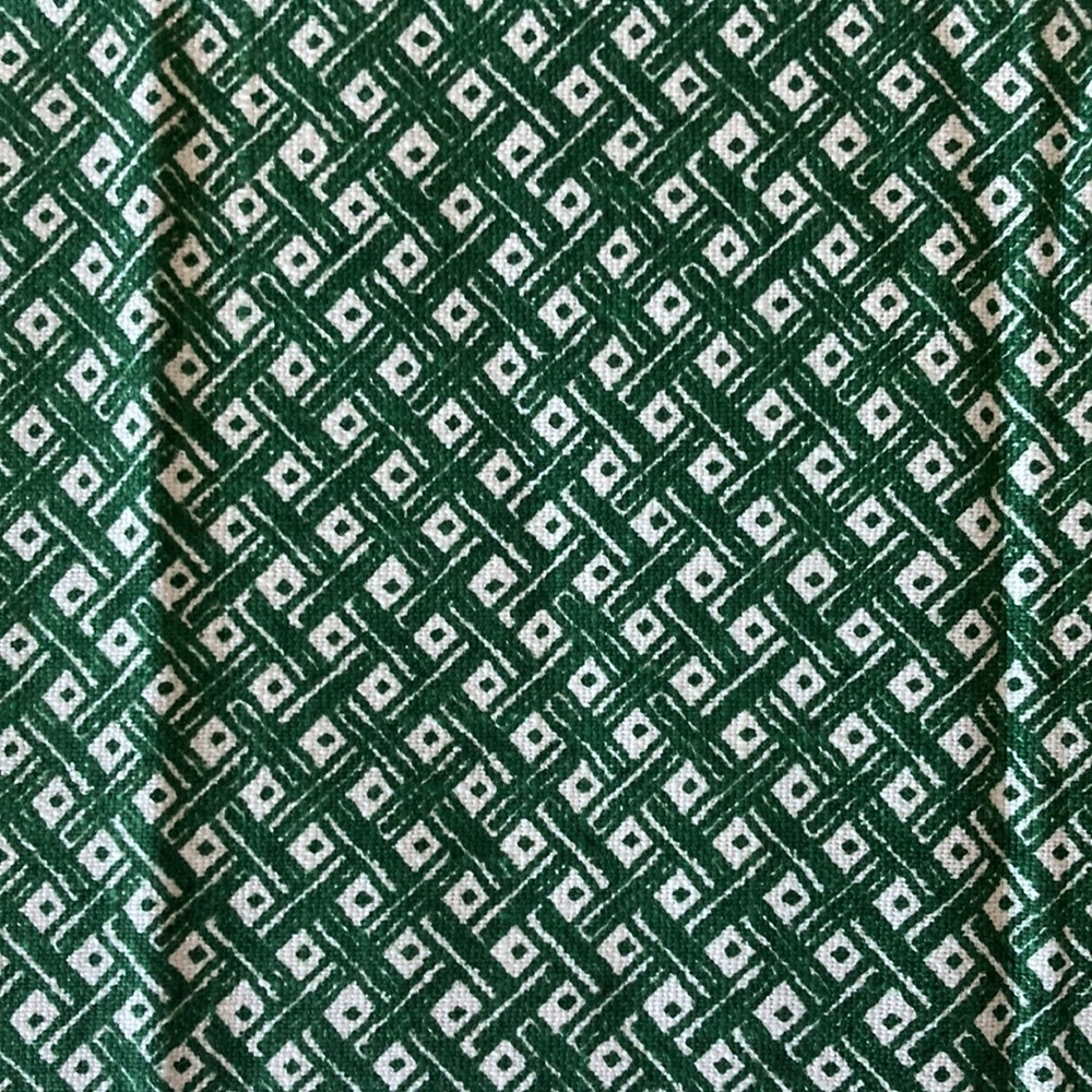 Vintage deadstock Kent Bragaline fabric remnant circa 1970s